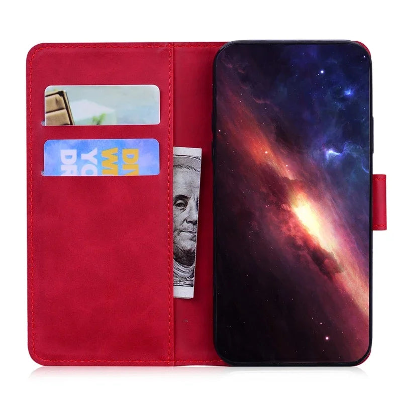 Xiaomi Redmi 12/12C Candy Colour Leather Wallet Flip Case - Android Cases - Scribble Snacks