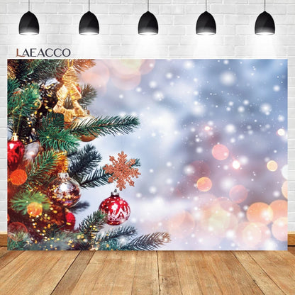 Christmas Holiday Magic Photography Backdrop