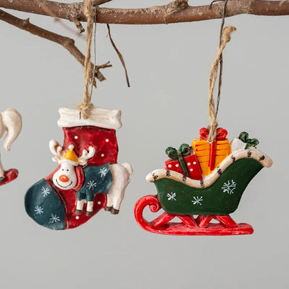 Christmas Festive Charm Holiday Pendants