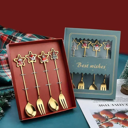 Christmas Festive Cheer Cutlery Set