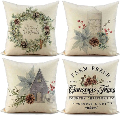 Christmas Cozy Festive Cushion Cover 40/45/50/60cm