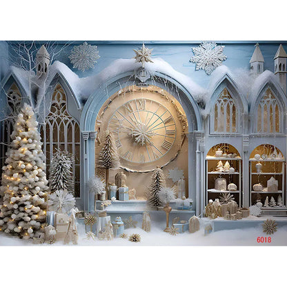 Christmas Holiday Cheer Photo Backdrop