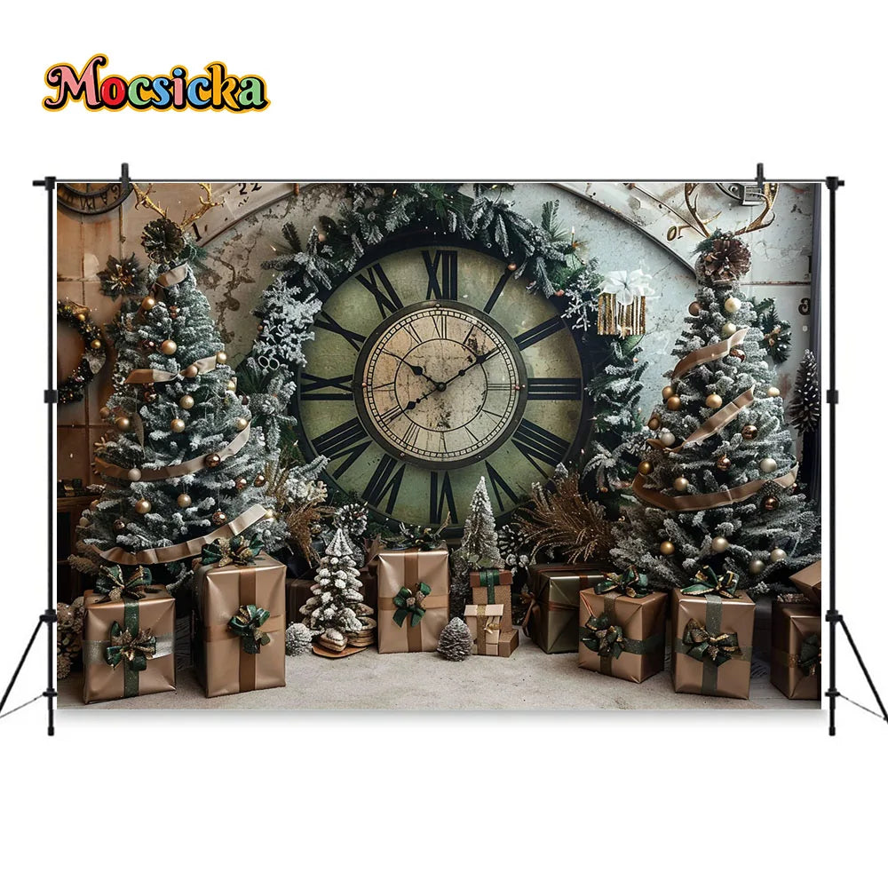 Christmas Festive Celebration Backdrop [Customizable]