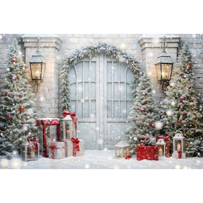 Sugar Plum Christmas Backdrop