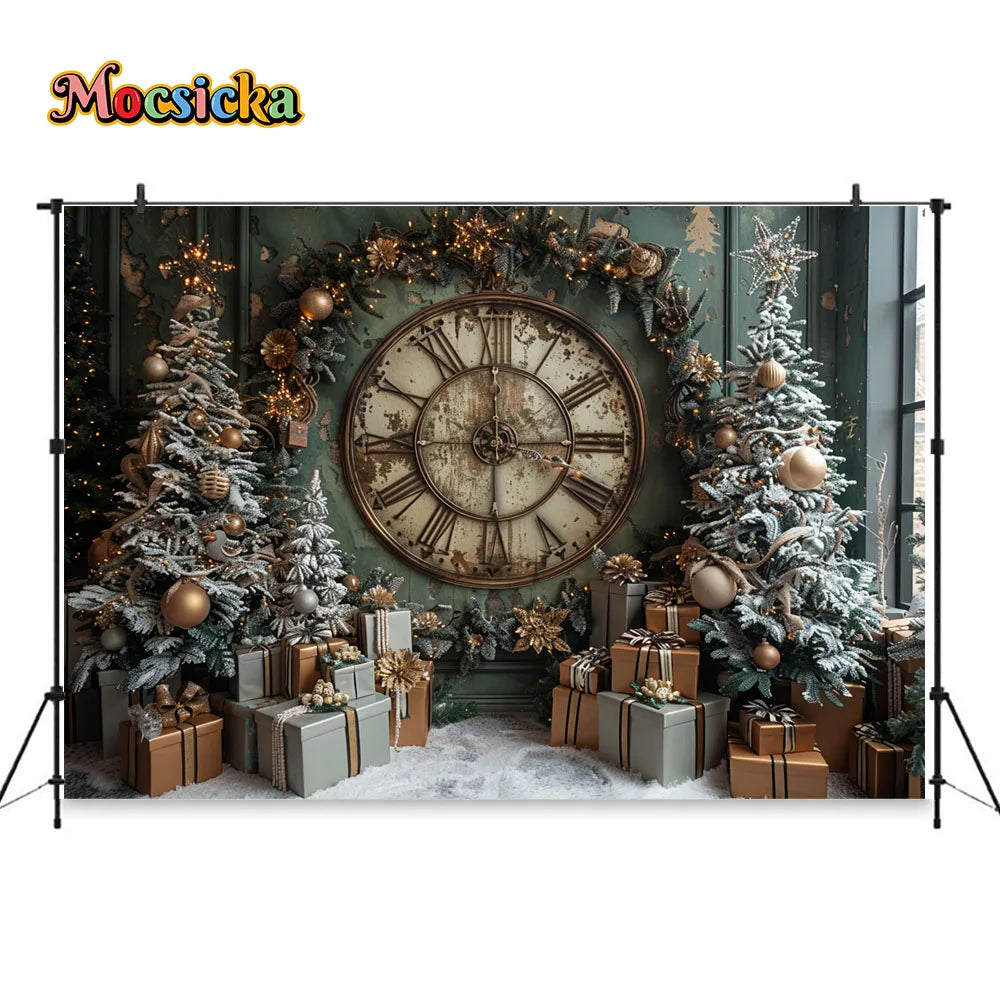 Christmas Festive Celebration Backdrop [Customizable]