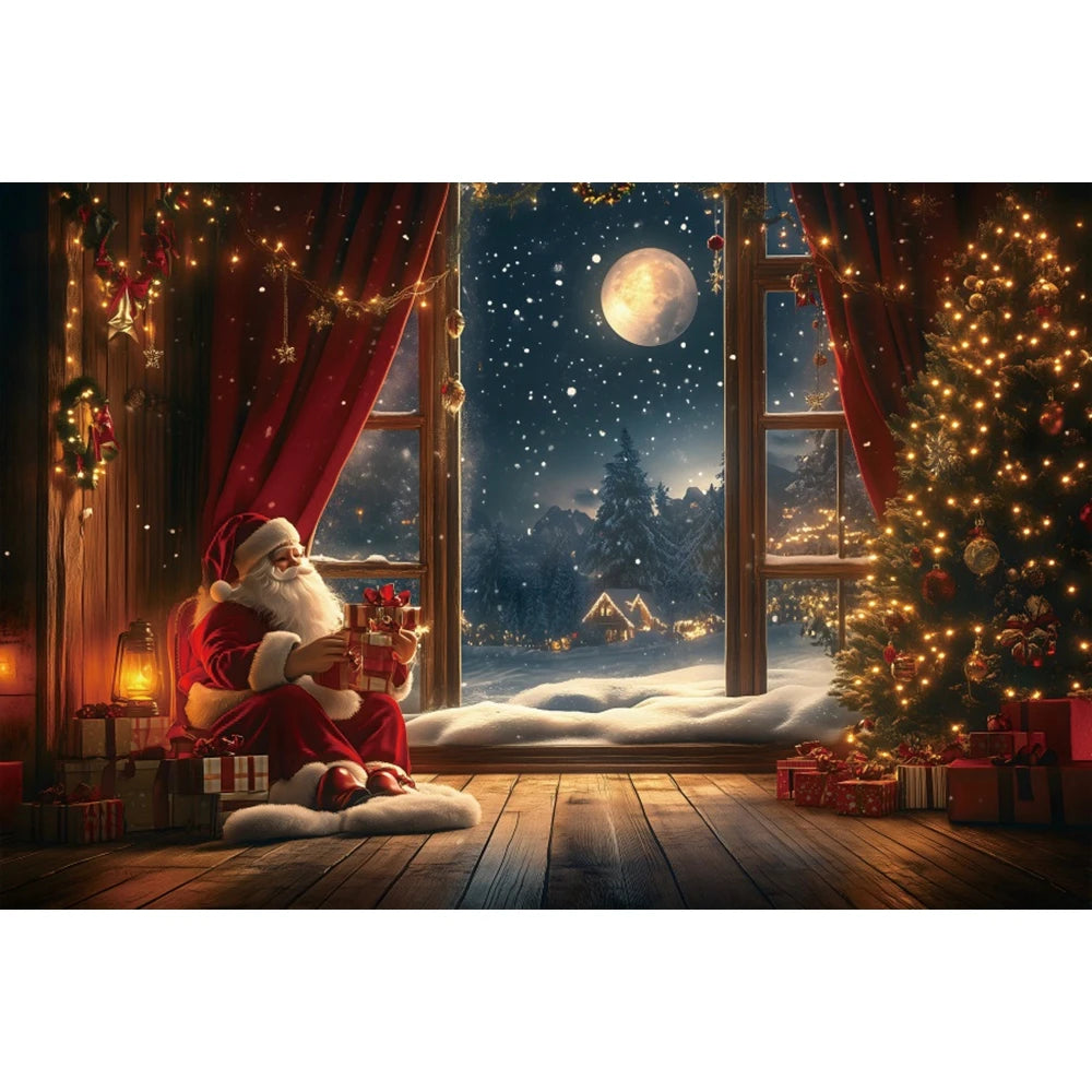 Christmas Festive Fairytale Backdrop [Indoor Use]