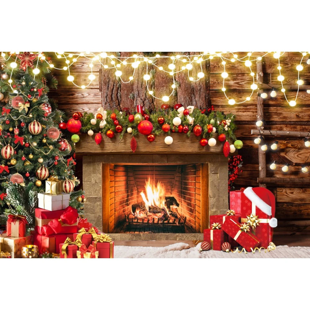 Cozy Christmas Backdrop [Vinyl]