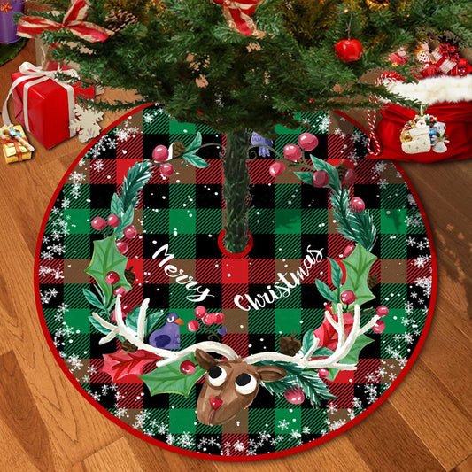 Christmas Santa Claus Tree Skirt 72/92/122cm