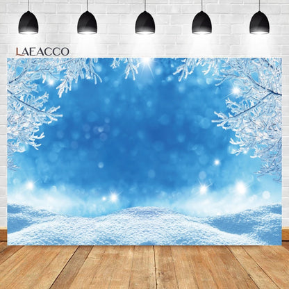 Christmas Winter Wonderland Photography Backdrop