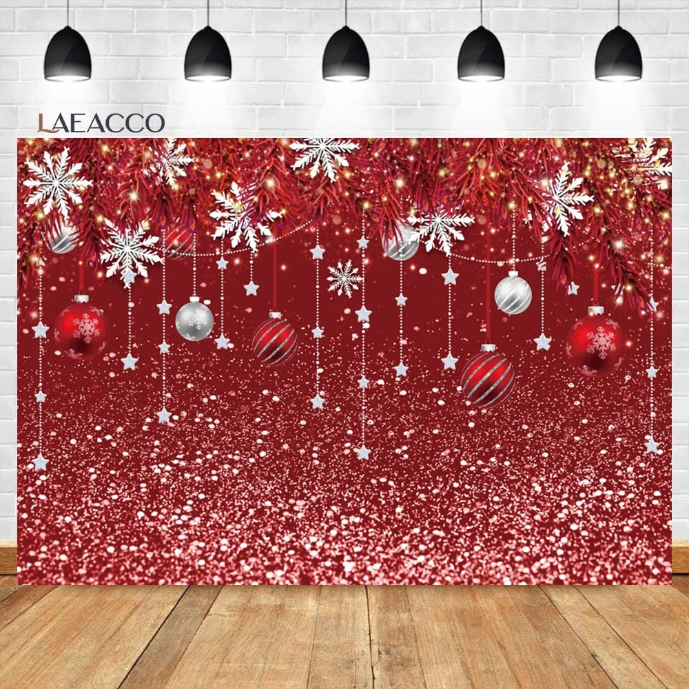 Christmas Festive Photography Backdrop [Vinyl/Polyester]