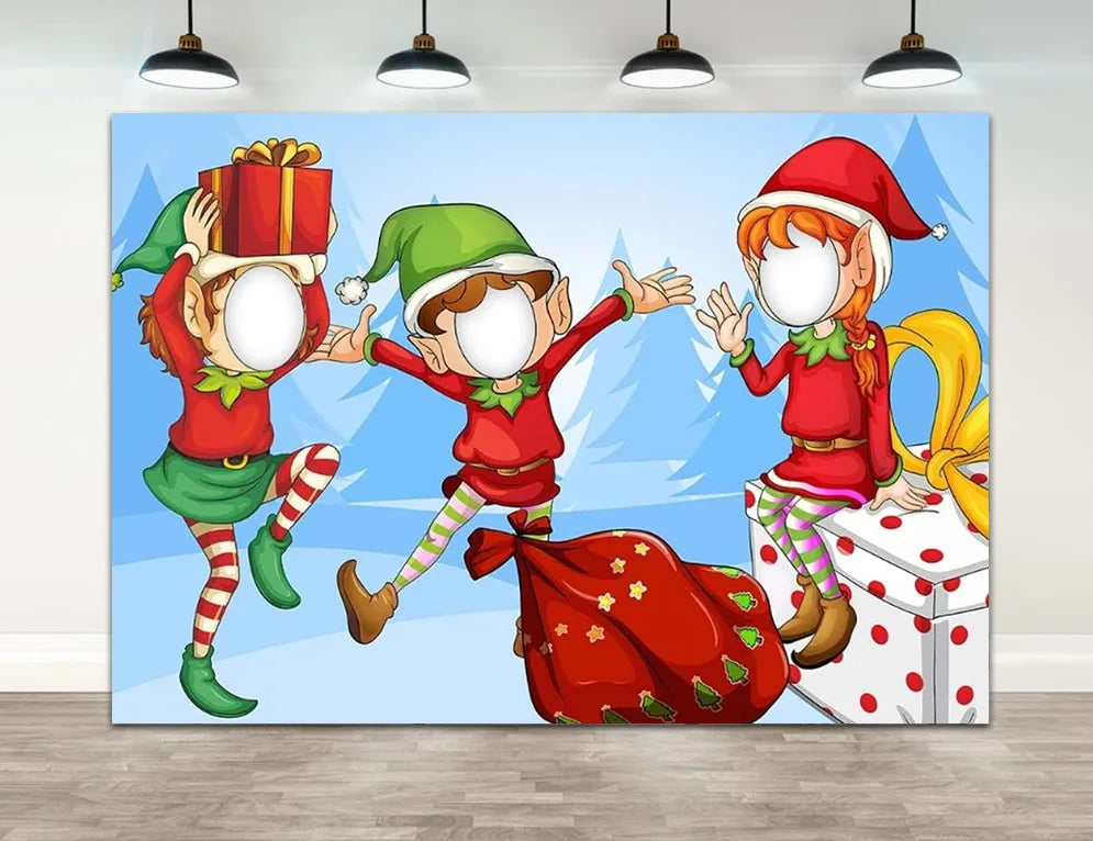 Christmas Sweet Holiday Vinyl Backdrop