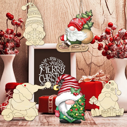 Christmas Santa Ornament DIY Set