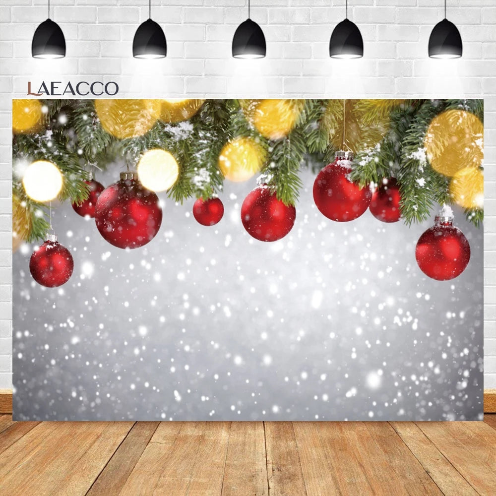 Christmas Holiday Cheer Backdrop [Vinyl/Polyester]