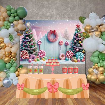 Christmas Candyland Photo Backdrop [Indoor Events]