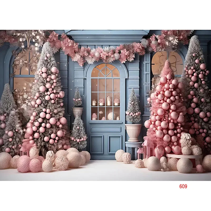 Festive Christmas Backdrop [Photo Sessions]