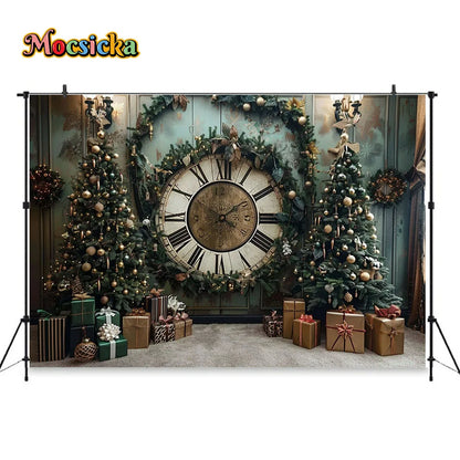 Christmas Festive Celebration Backdrop [Customizable]