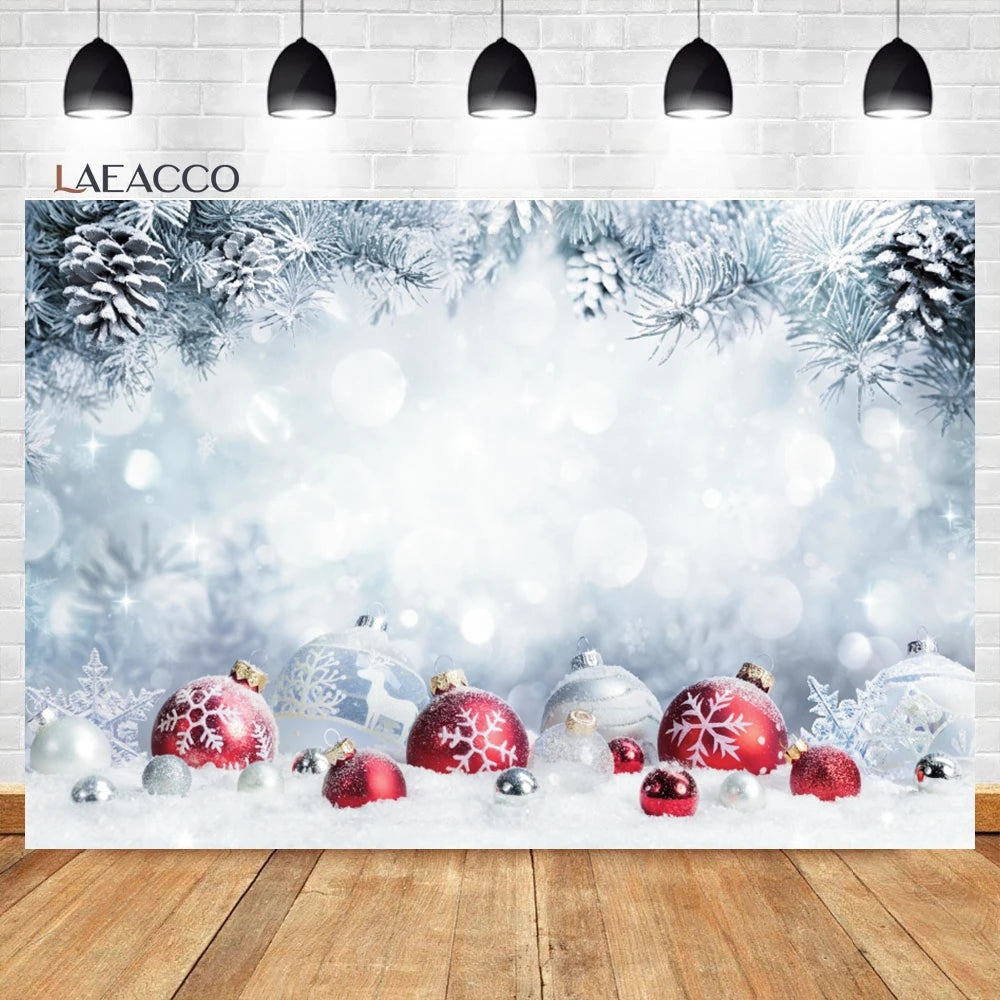 Christmas Festive Photography Backdrop [Vinyl/Polyester]