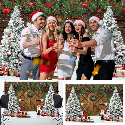 Christmas Festive Fun Photo Backdrop