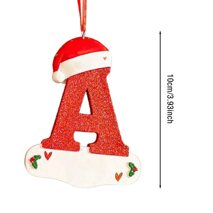 Festive Letter Ornaments [Christmas Tree]