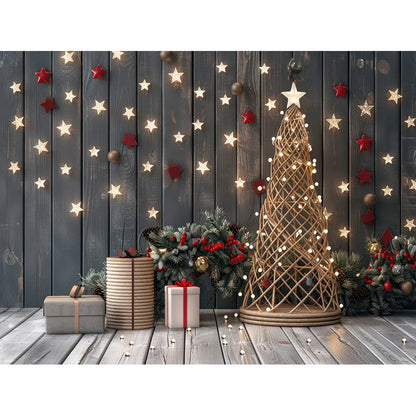 Christmas Festive Winter Wonderland Backdrop