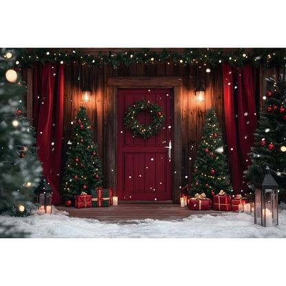 Christmas Festive Winter Wonderland Backdrop