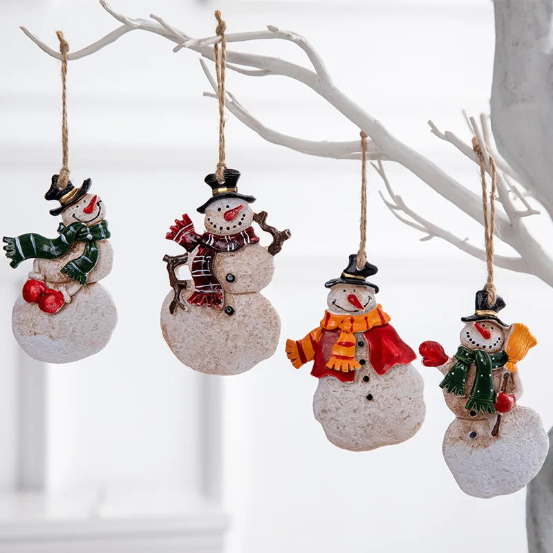 Christmas Festive Holiday Iron Pendants