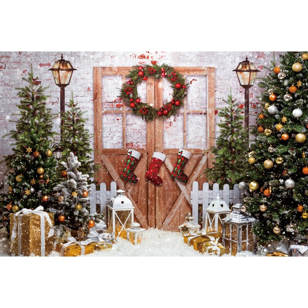 Christmas Festive Fun Photo Backdrop