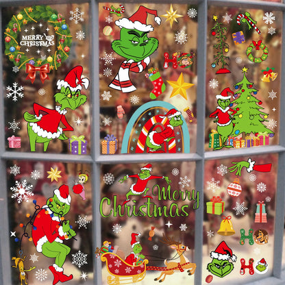 Christmas Cheerful Holiday Static Stickers