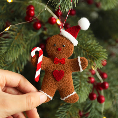 Christmas Sweet Gingerbread Man Ornament Set