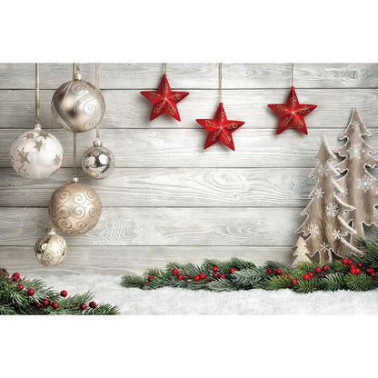 Christmas Festive Village Backdrop [Indoor Use]