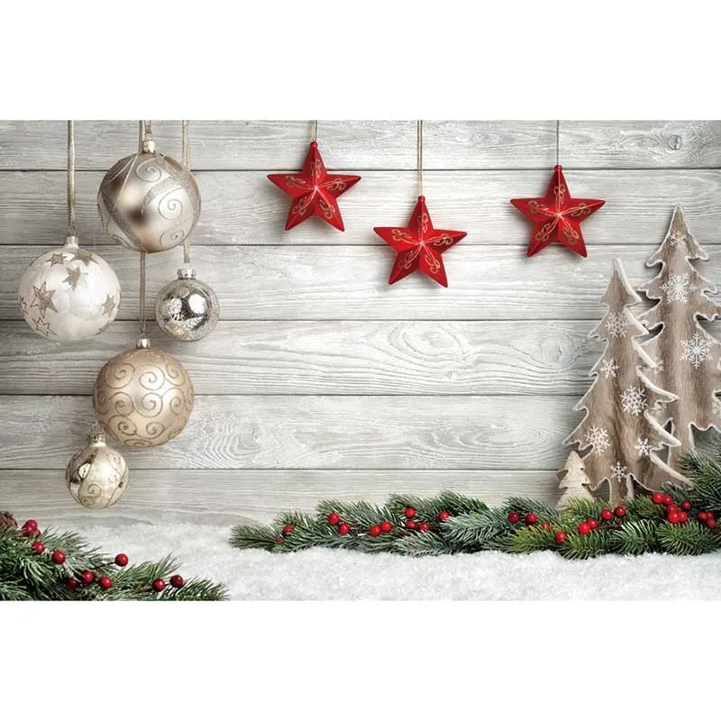 Christmas Santa Claus Holiday Backdrop