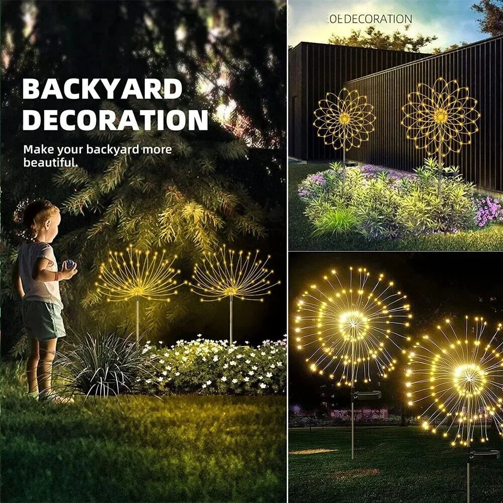 Christmas Solar Dandelion Lights [Garden]