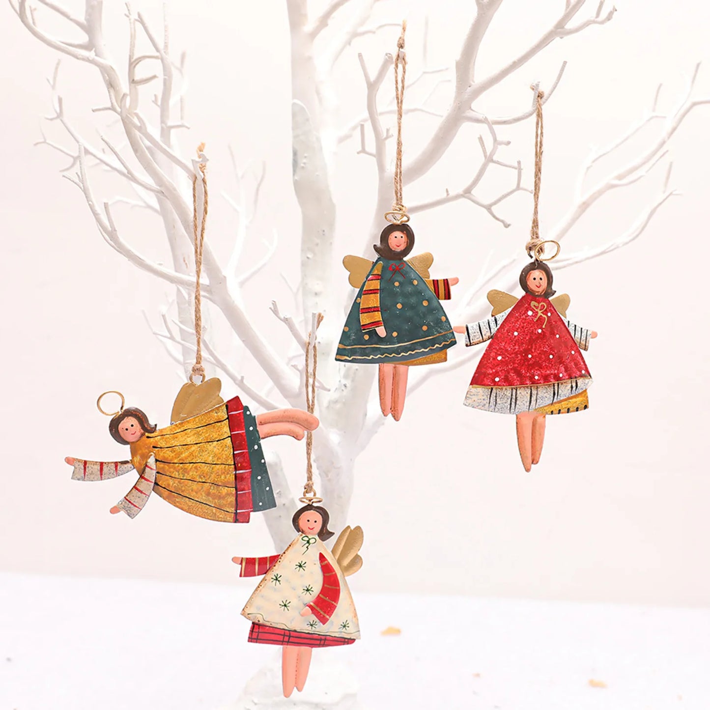 Christmas Joyful Angel Ornaments Set