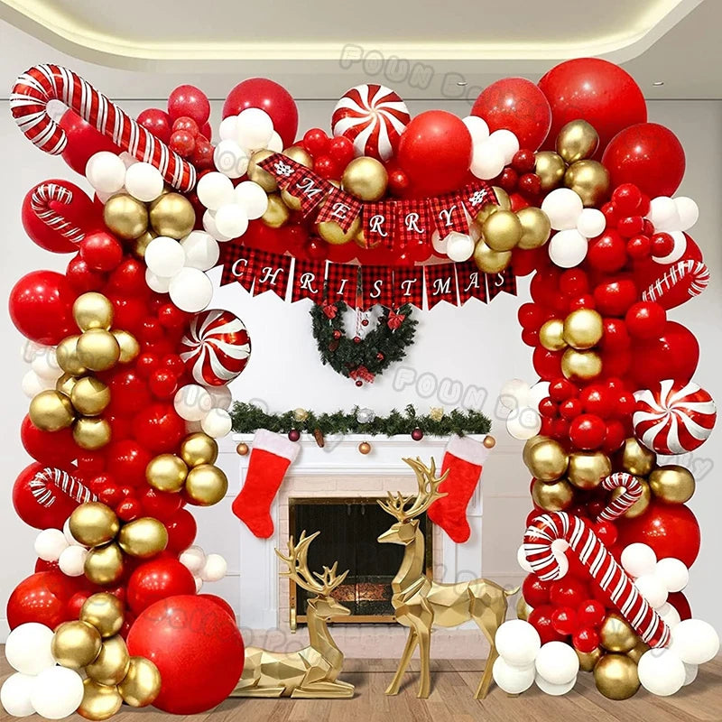 Festive Balloon Garland [Christmas/New Year/Birthday]