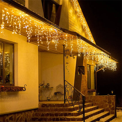 Sparkling LED Curtain Lights Christmas