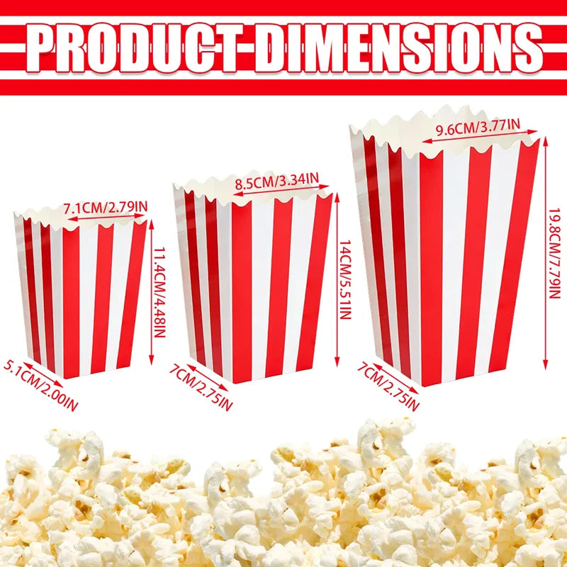 Christmas Popcorn Party Snack Holders [All Occasions]