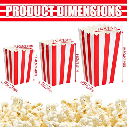 Christmas Popcorn Party Snack Holders [All Occasions]