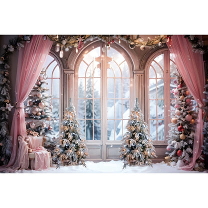 Christmas Wonderland Photo Backdrop