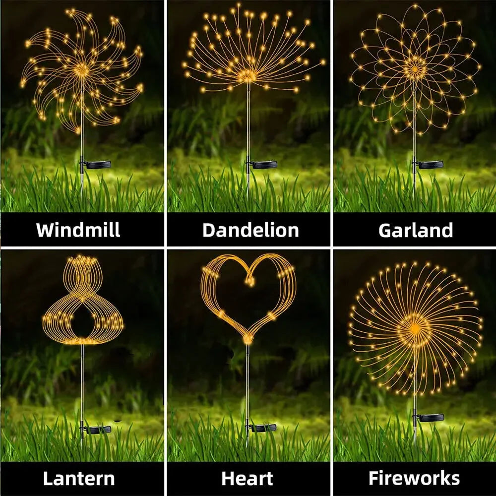 Christmas Solar Dandelion Lights [Garden]