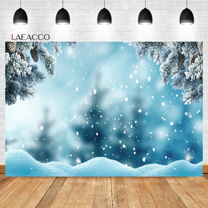 Christmas Winter Wonderland Photography Backdrop