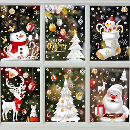 Christmas Window Sticker Set