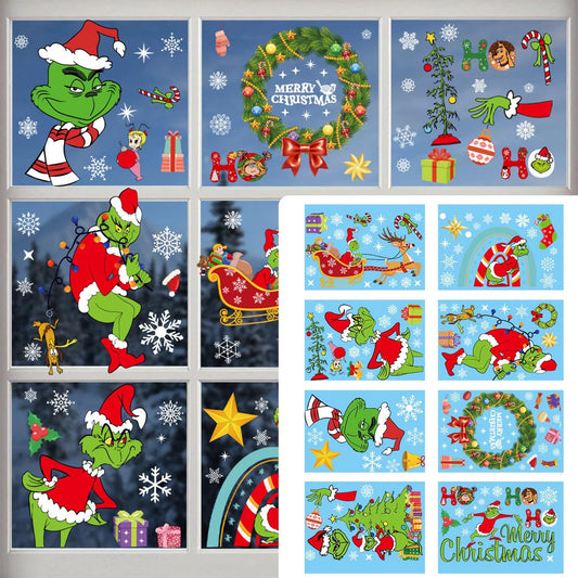 Christmas Cheerful Holiday Static Stickers