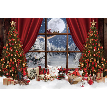 Christmas Wonderland Photo Backdrop