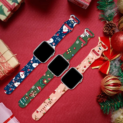 Christmas Jingle Bands For Smartwatches 38mm/40mm/42mm