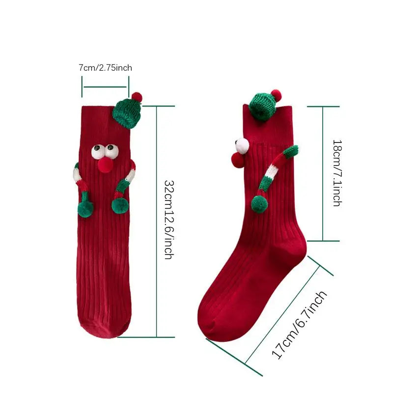 Christmas Cozy Hand-Holding Socks [All Sizes]