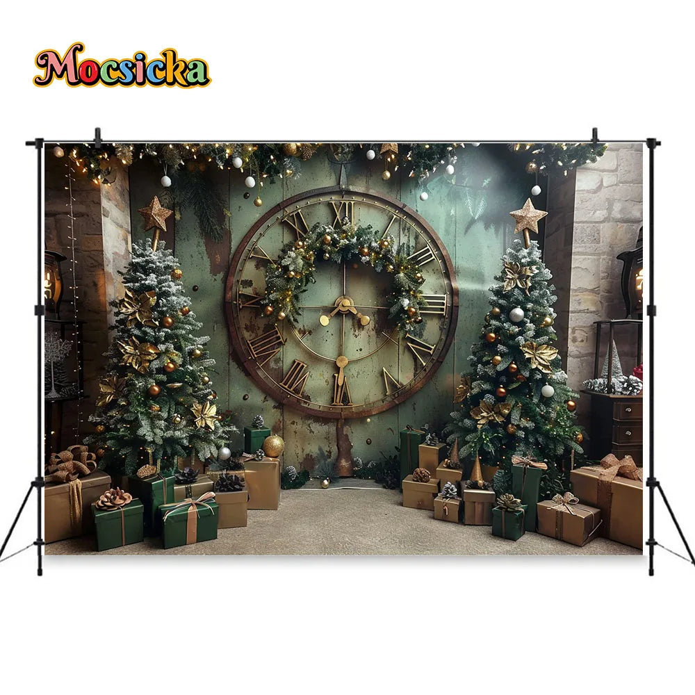 Christmas Holiday Cheer Photo Backdrop