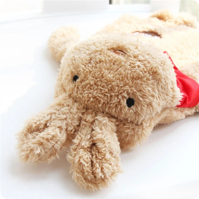 Bouillotte en peluche lapin