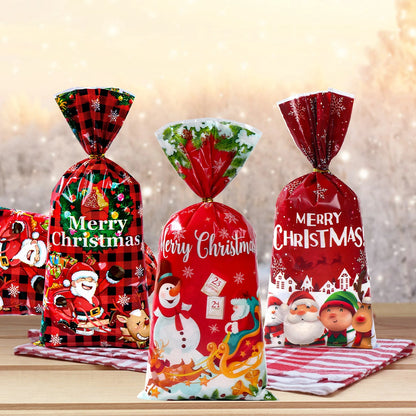 Christmas Sweet Treat Gift Bags [Set of 25/50/100]