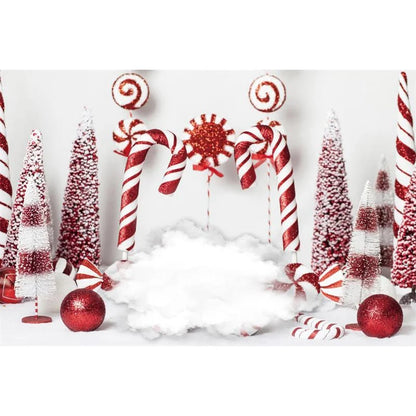 Christmas Festive Fireplace Backdrop [Various Sizes]