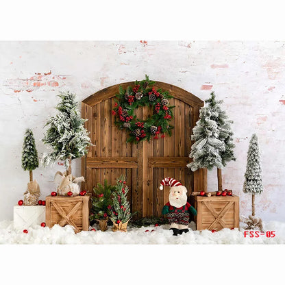 Festive Christmas Backdrop [Photo Sessions]